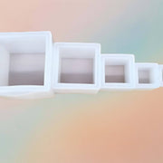 Set Of 5 Silicone Cube Mould