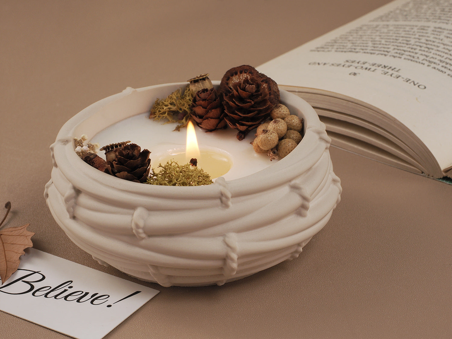 Silicone Molds Bird’s Nest Candle Holder