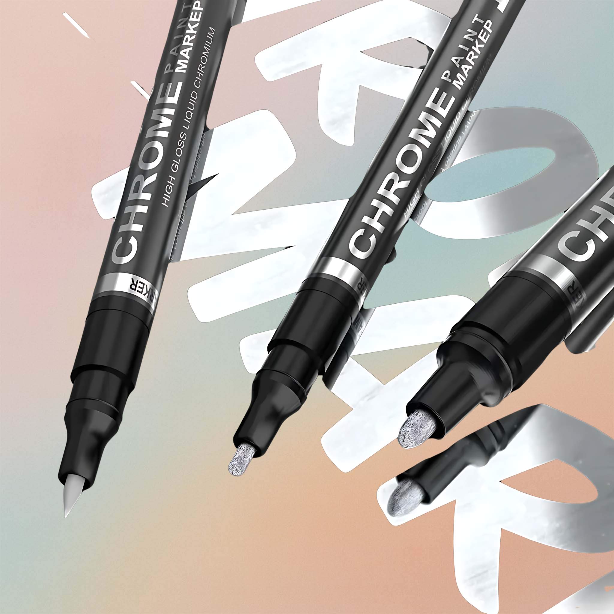 Silver Premium Chrome Marker