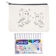 Pourezy Singing Birds Canvas Pouch Kit