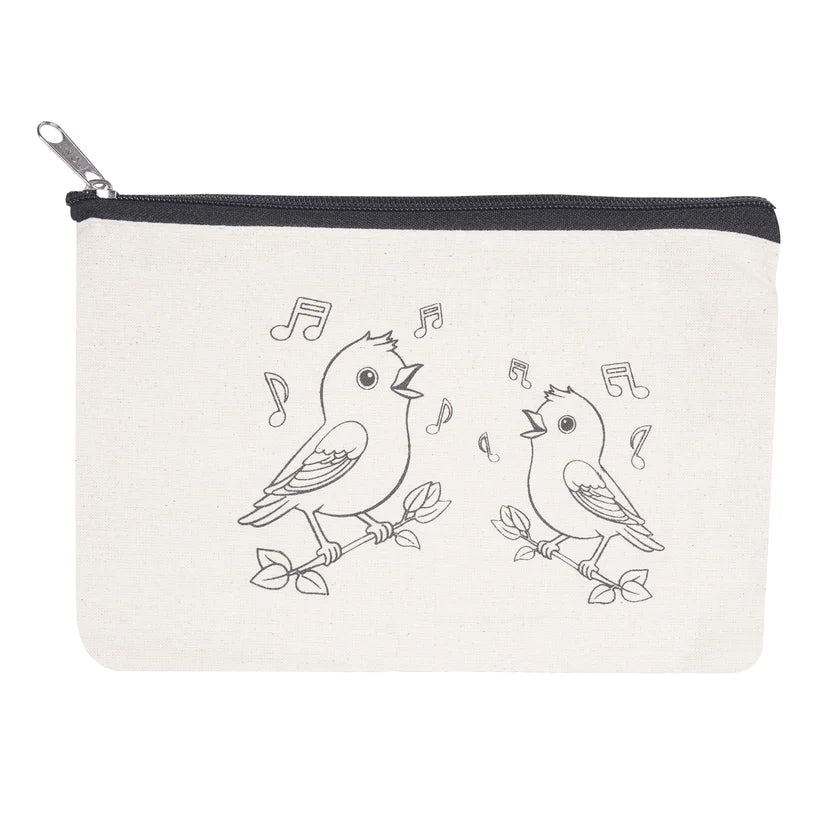Pourezy Singing Birds Canvas Pouch Kit