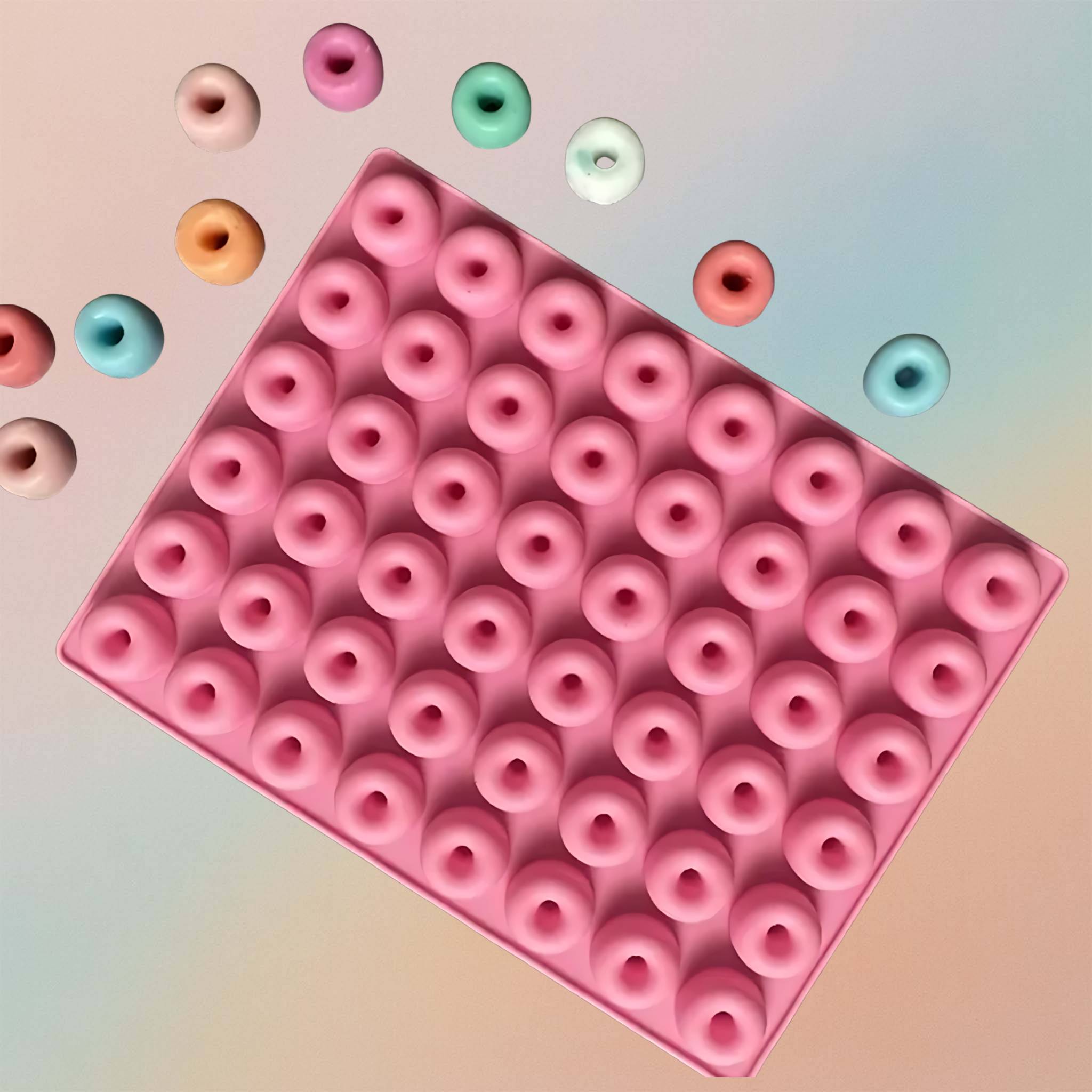 Small Tiny Donut Silicon Mould For Resin Art Candle Making and Jesmonite DIY Craft