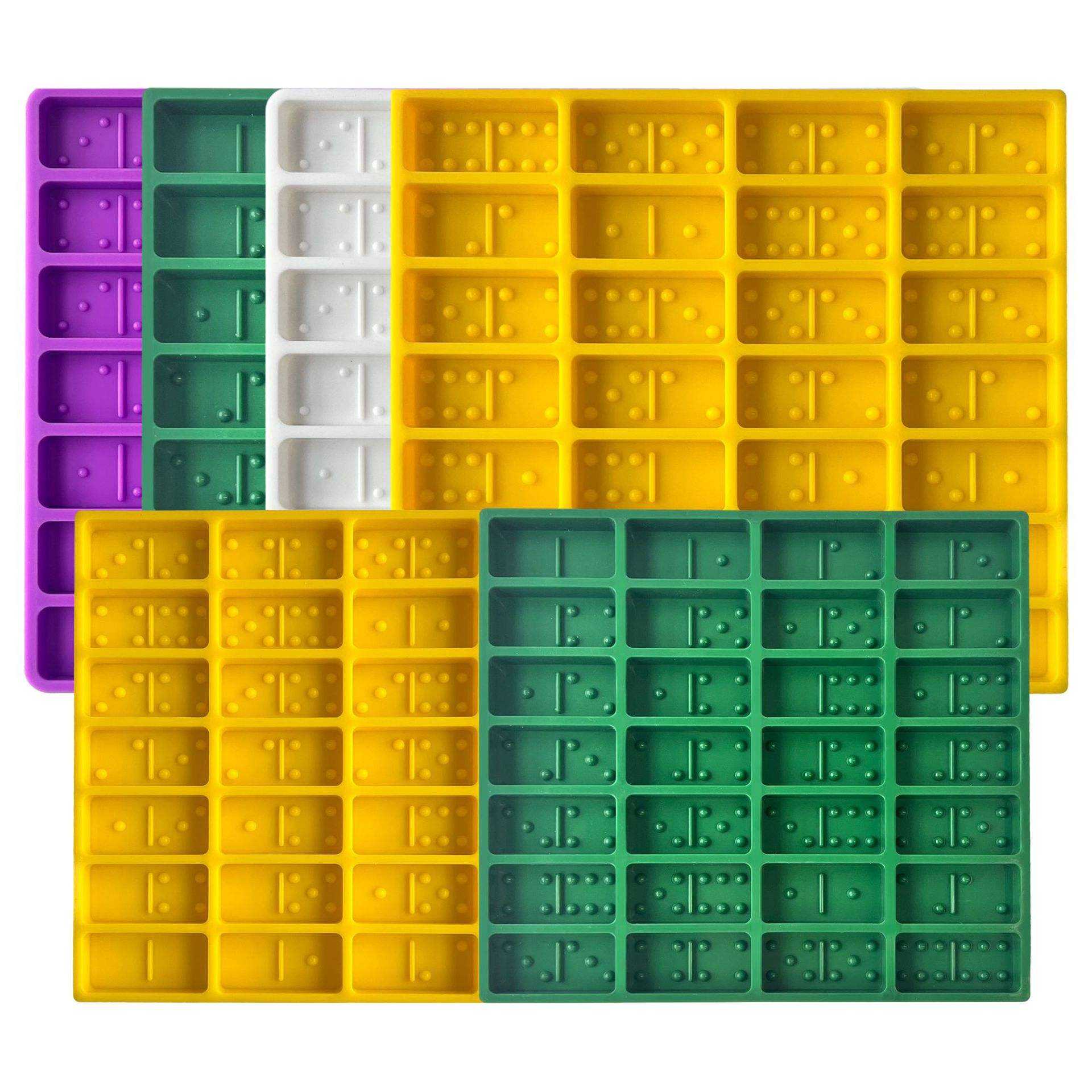 Domino Game Tile Piece Silicone Mold For Resin, Candle, Concrete & DIY Crafts Creation