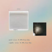 Square Resin Coaster For Storage Box Mold Set 3.5 Inches