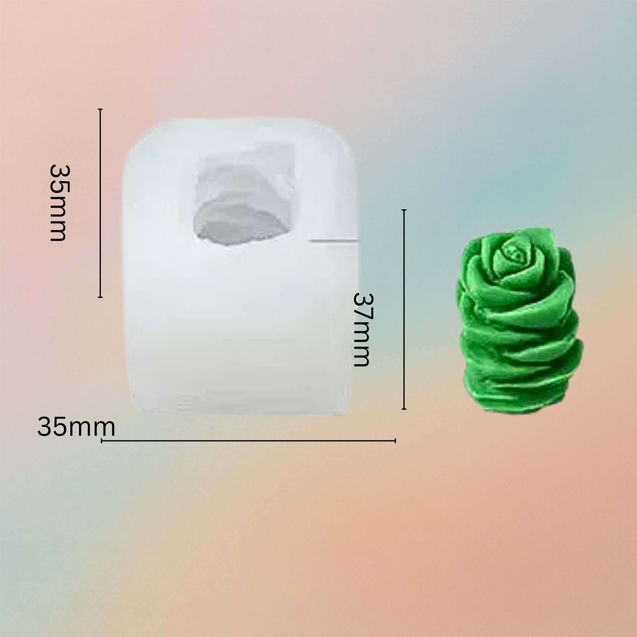 Succulent Cactus Candle Silicone Mould