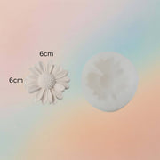 قالب سيليكون لزهرة عباد الشمس وزهرة الأقحوان والبابونج 