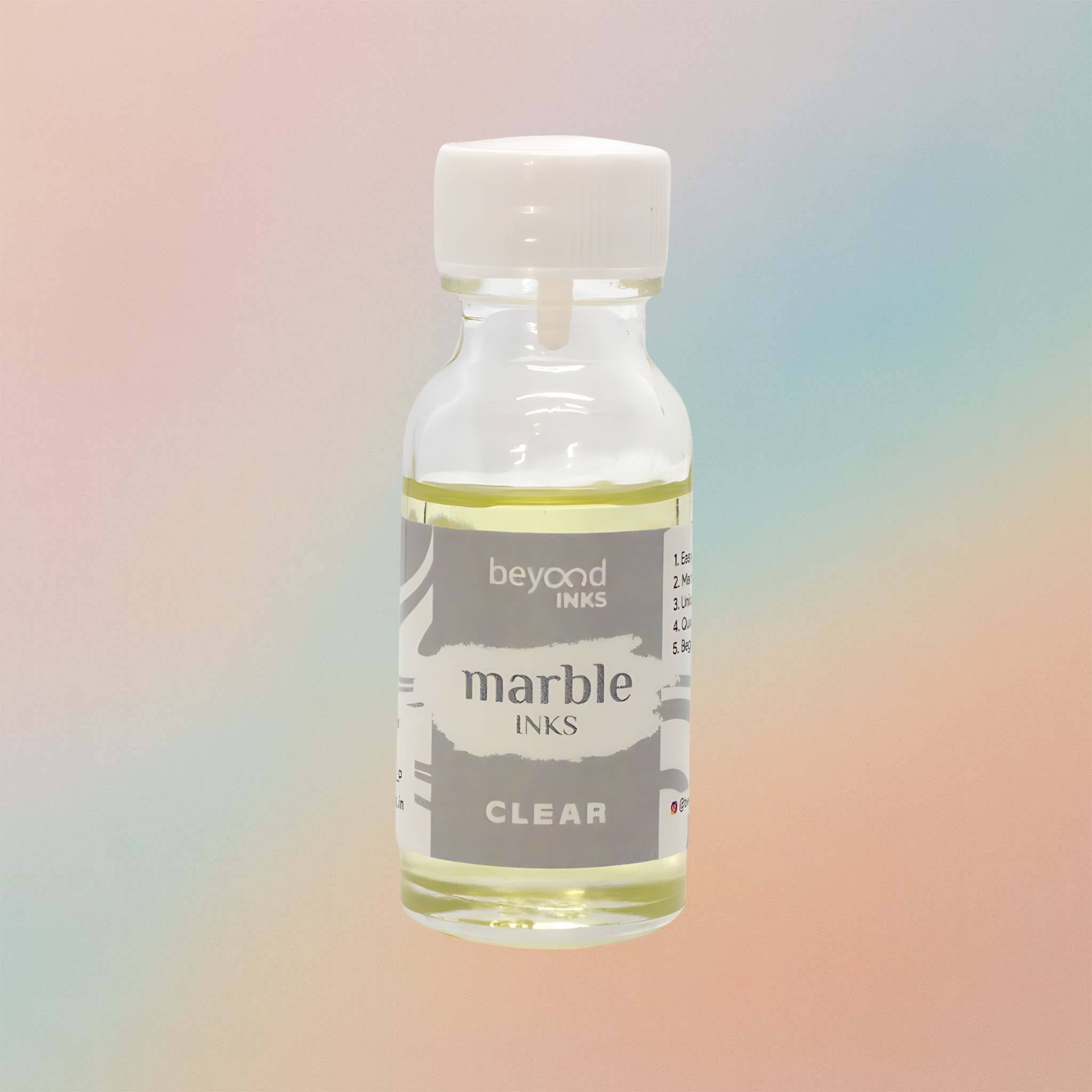 Transparent Marble Ink