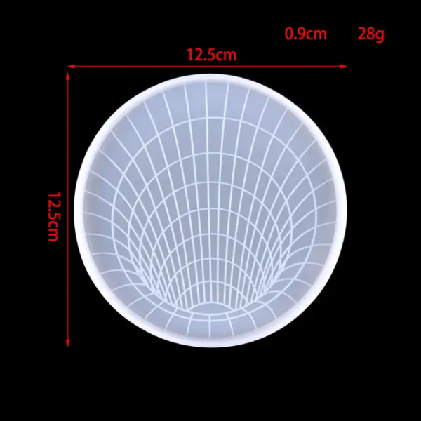 Trap Style Coaster Board Epoxy Mold