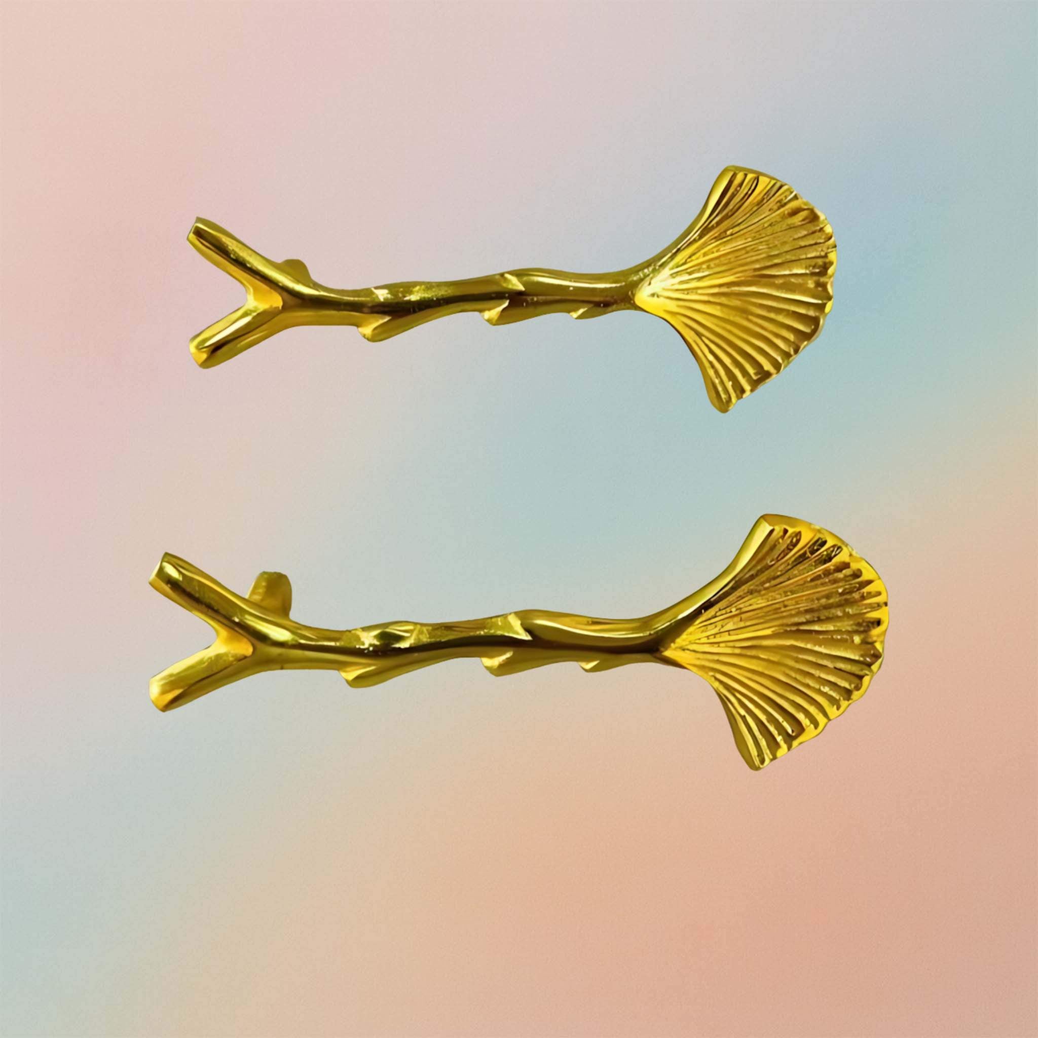 Tray Handle - Leaf Design 2