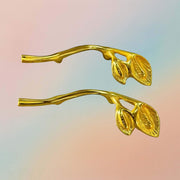 Tray Handle - Leaf Design 6