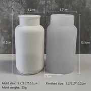 Vase Mould Style 3 Flower Pot Silicone Molds For Concrete Candle Jars