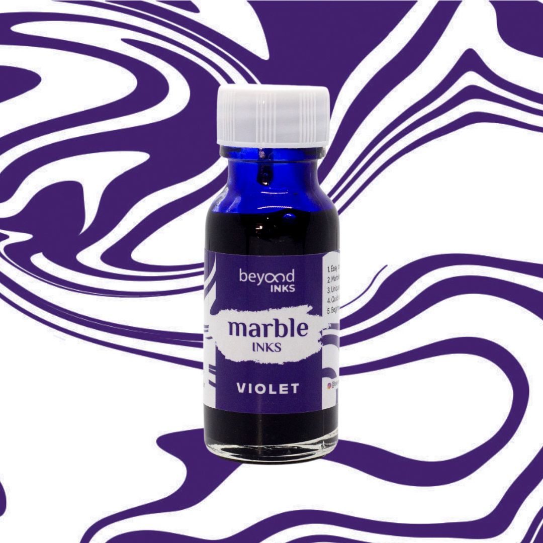 Violet Marble Ink