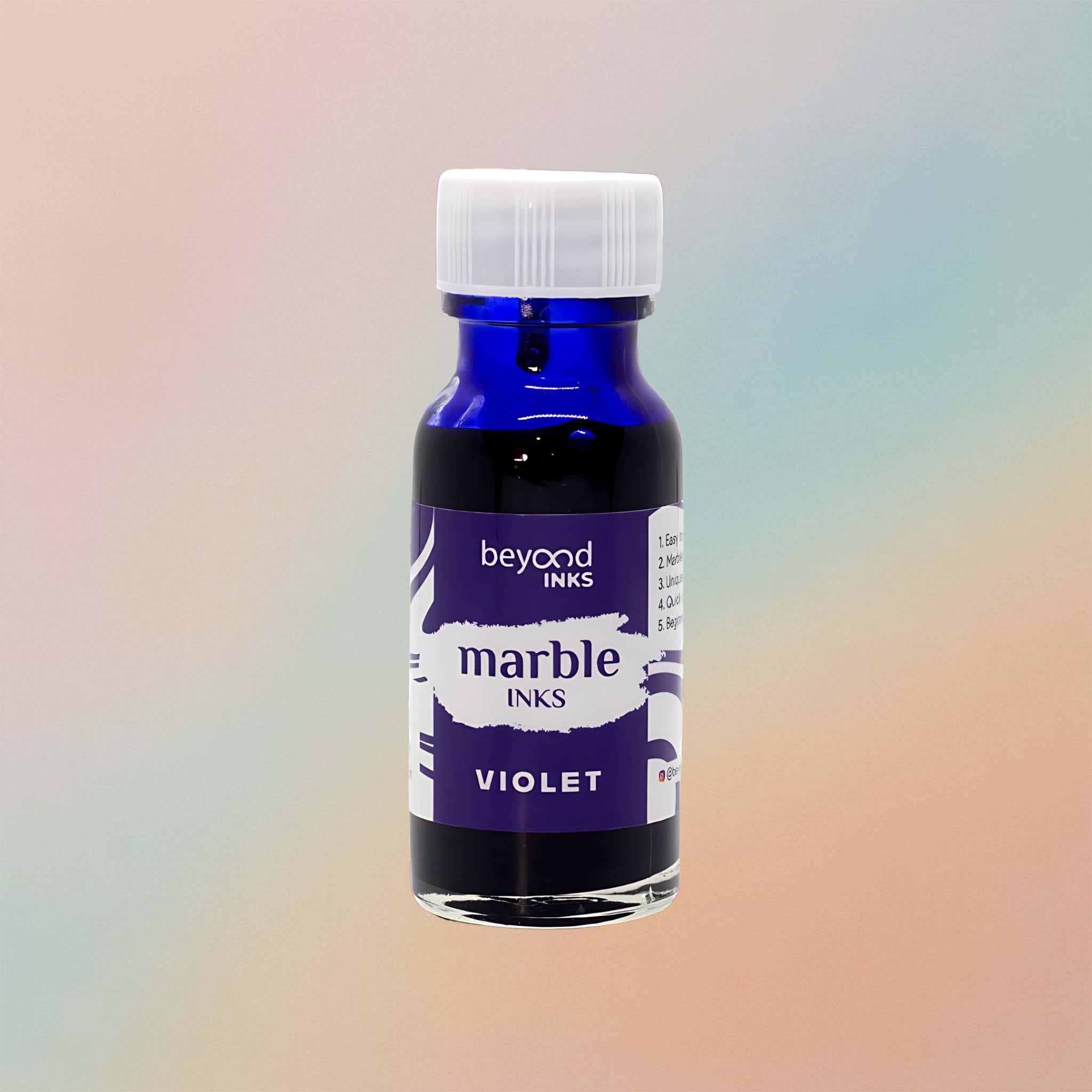 Violet Marble Ink