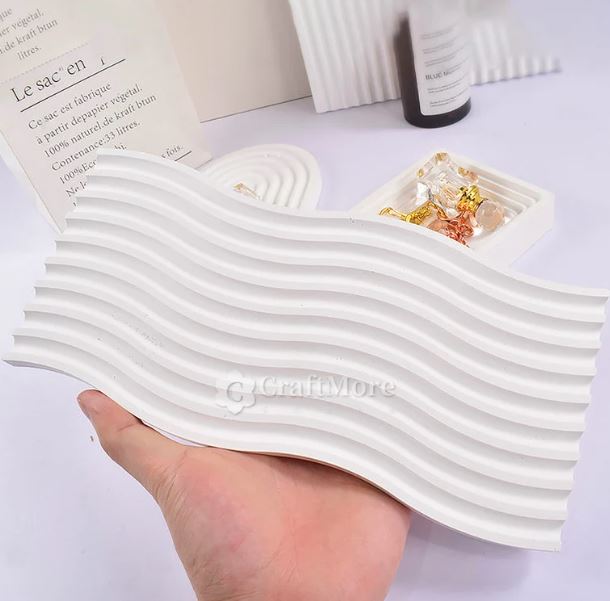 Wave Ridged Tray Mold