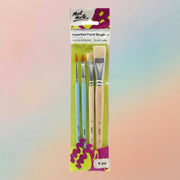 Mont Marte Assorted Paint Brushes Discovery 4pcs Style 2