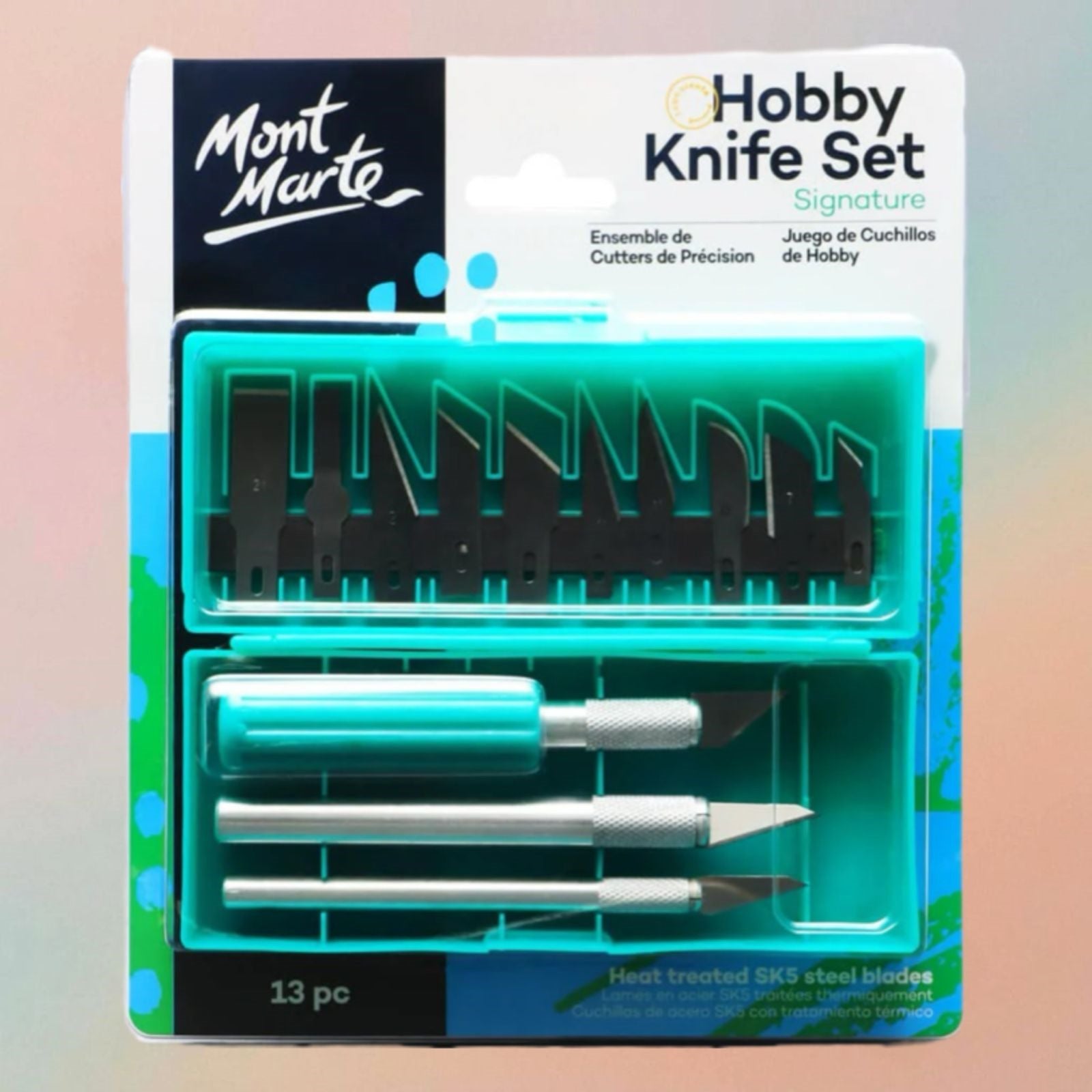 Mont Marte Hobby Knife Set Signature 13pcs
