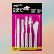 Mont Marte Plastic Palette Knife Set 5pcs