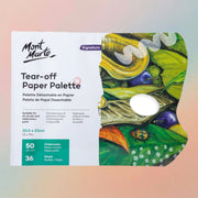 Mont Marte Tear-Off Paper Palette 50gsm 36 Sheets