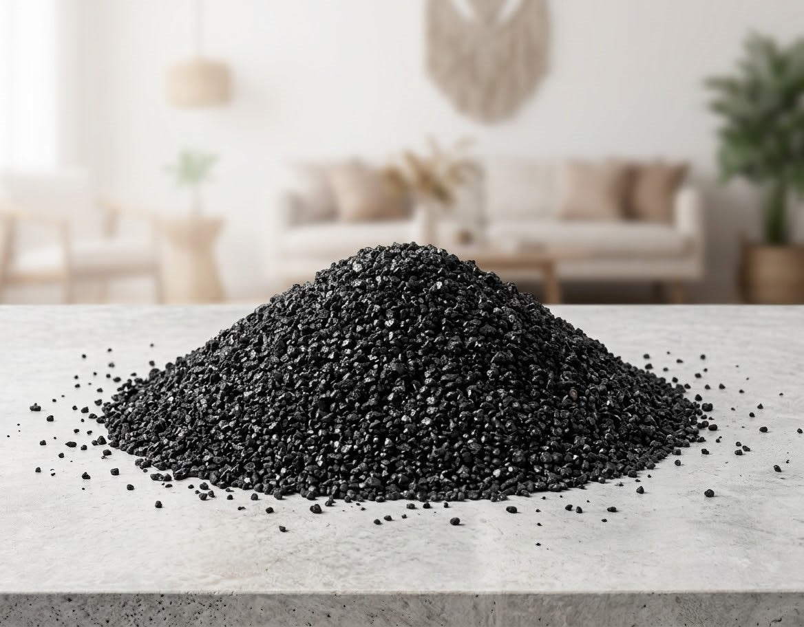 Black Sand For DIY Arts & Crafts
