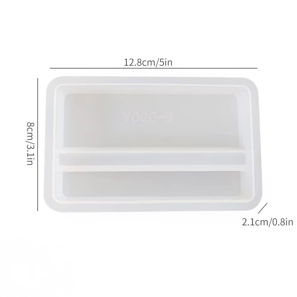 Rectangle Phone Holder Silicone Mould for Resin, Gypsum & DIY Crafts