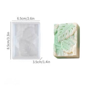 Leaf Soap Bar Mould For Soap, Candle, & Art Crafts Making