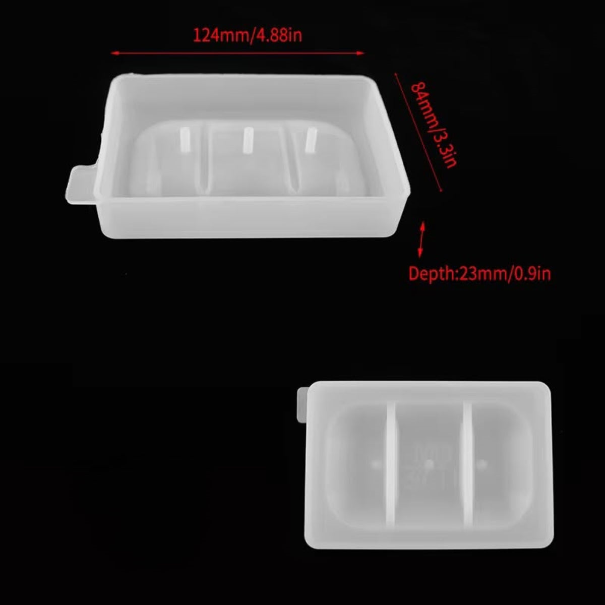 Soap Box Silicon Mould For Soap Making & Art Crafts