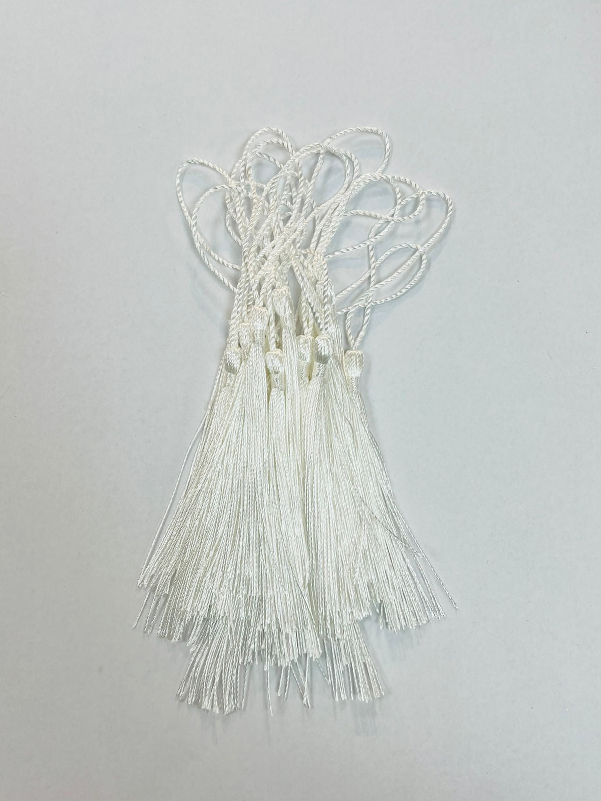 Bookmarks Polyester Silk Tassels 10pcs In 1 Bag