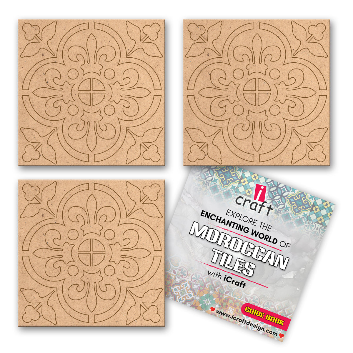 Wooden Mdf Tile DIY – 639