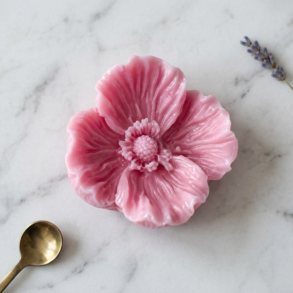 Anemone Flower Mould For Candle, Resin, Gypsum & Art Crafts Making Silicone Mould