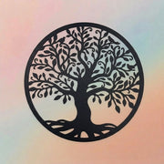 Black Gold Tree Of Life Gold Acrylic Cut 10cm