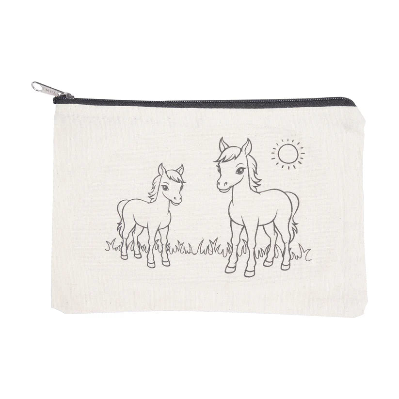 Pourezy Paint the Pony Canvas Pouch Kit