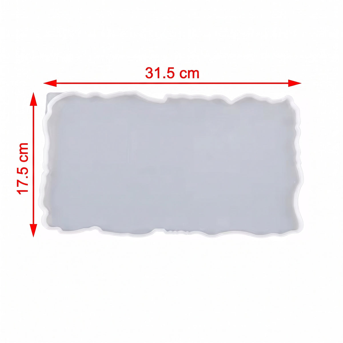 Rectangular Tray Mould For Resin, Gypsum & Art Crafts Making