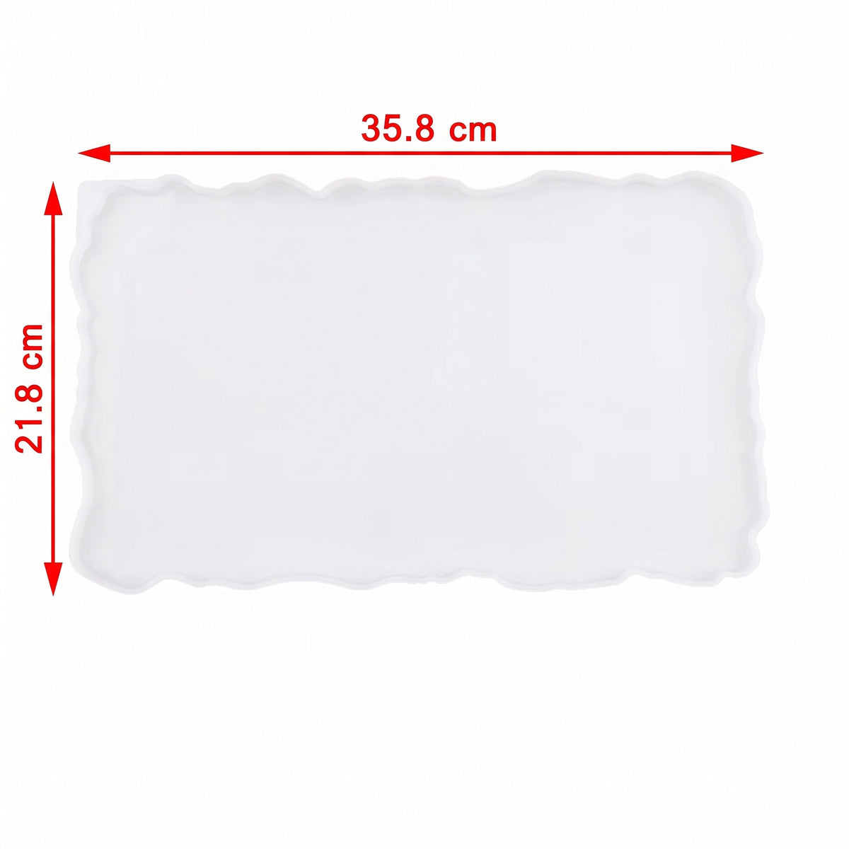 Rectangular Tray Mould For Resin, Gypsum & Art Crafts Making