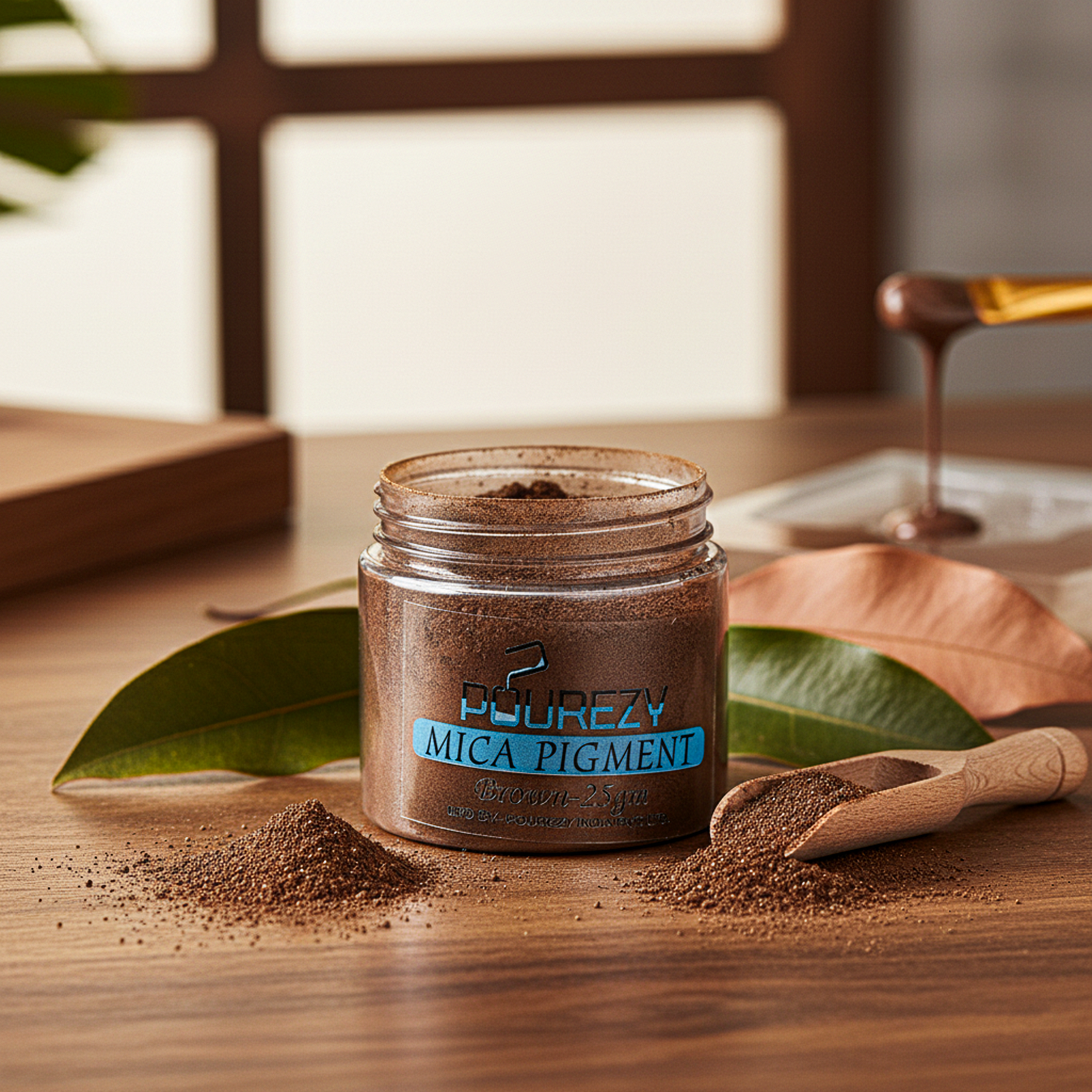 Pourezy Mica Pigment 25gm– Brown