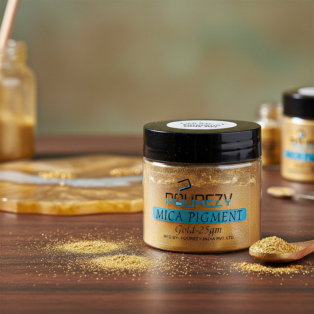 Pourezy Mica Pigment 25gm – Gold