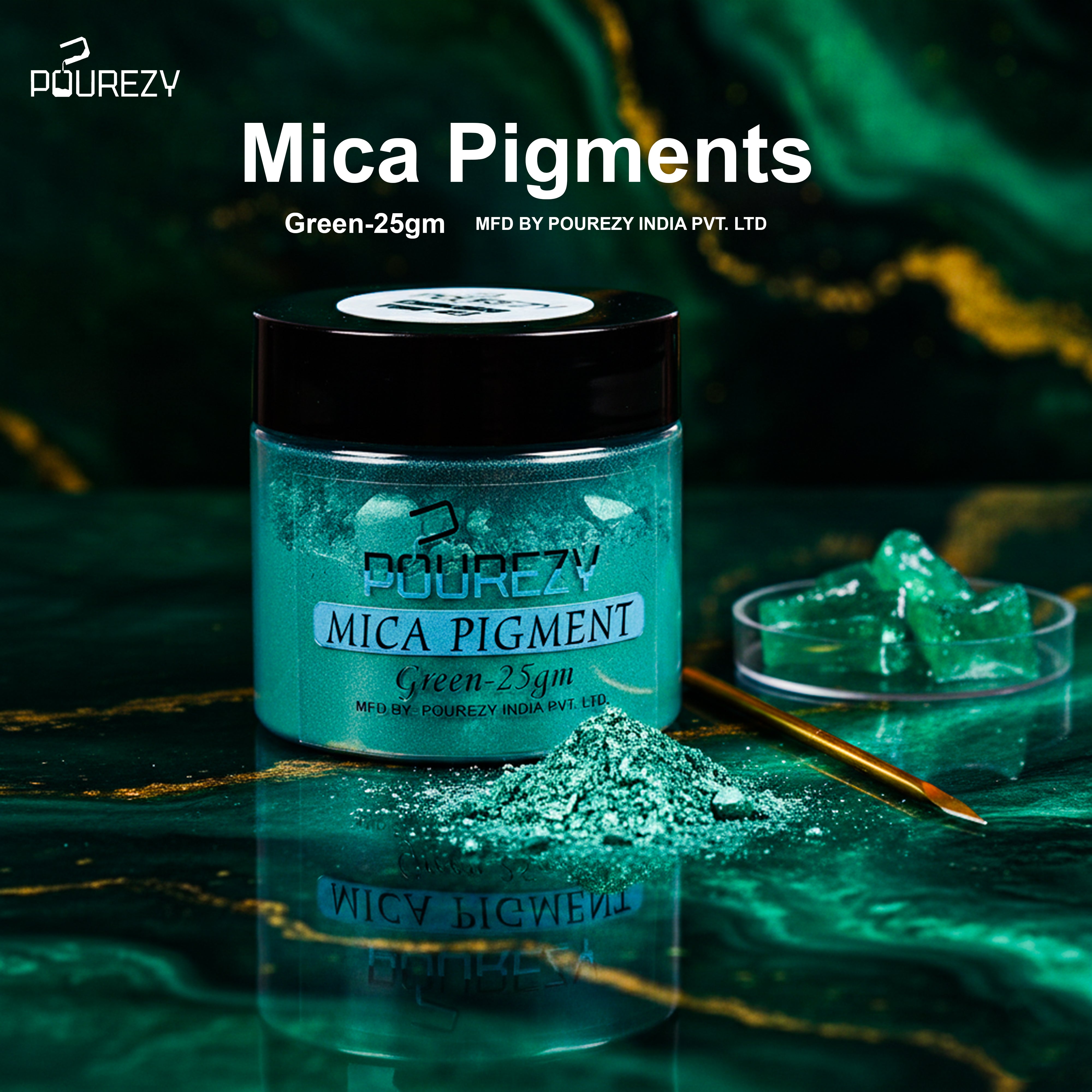 صبغة ميكا بوريزي 25 جرام - أخضر