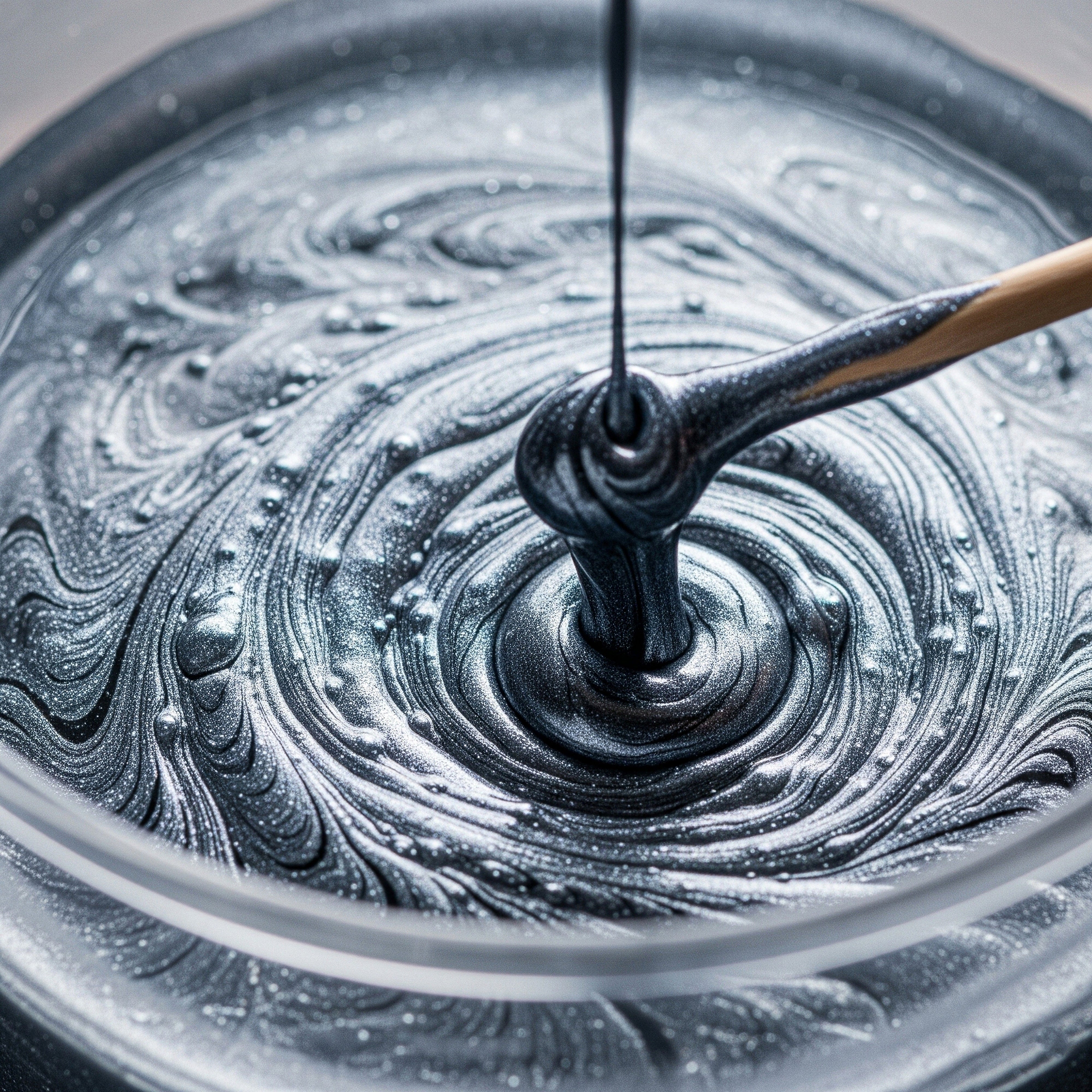 صبغة ميكا بوريزي 25 جرام - رمادي