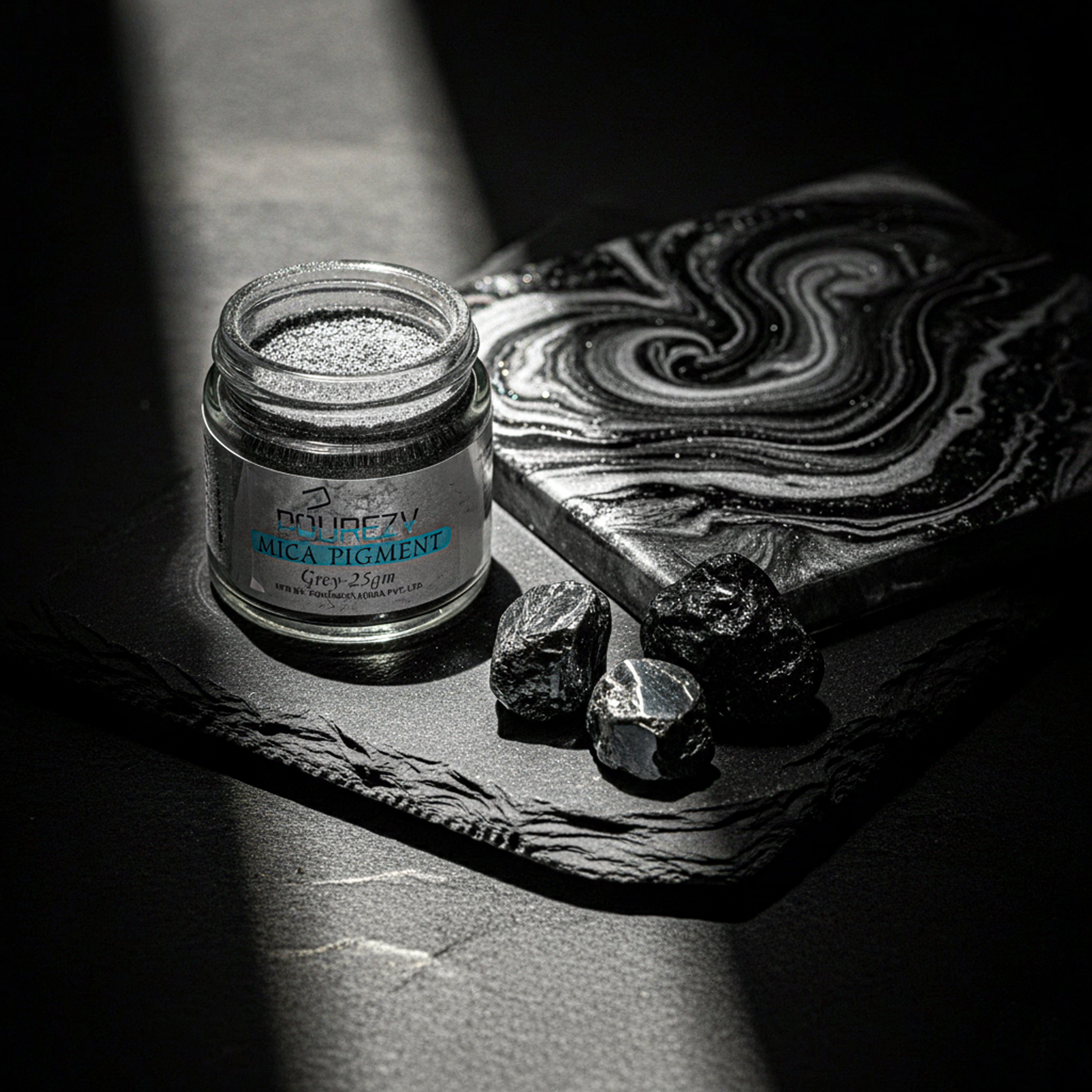 صبغة ميكا بوريزي 25 جرام - رمادي