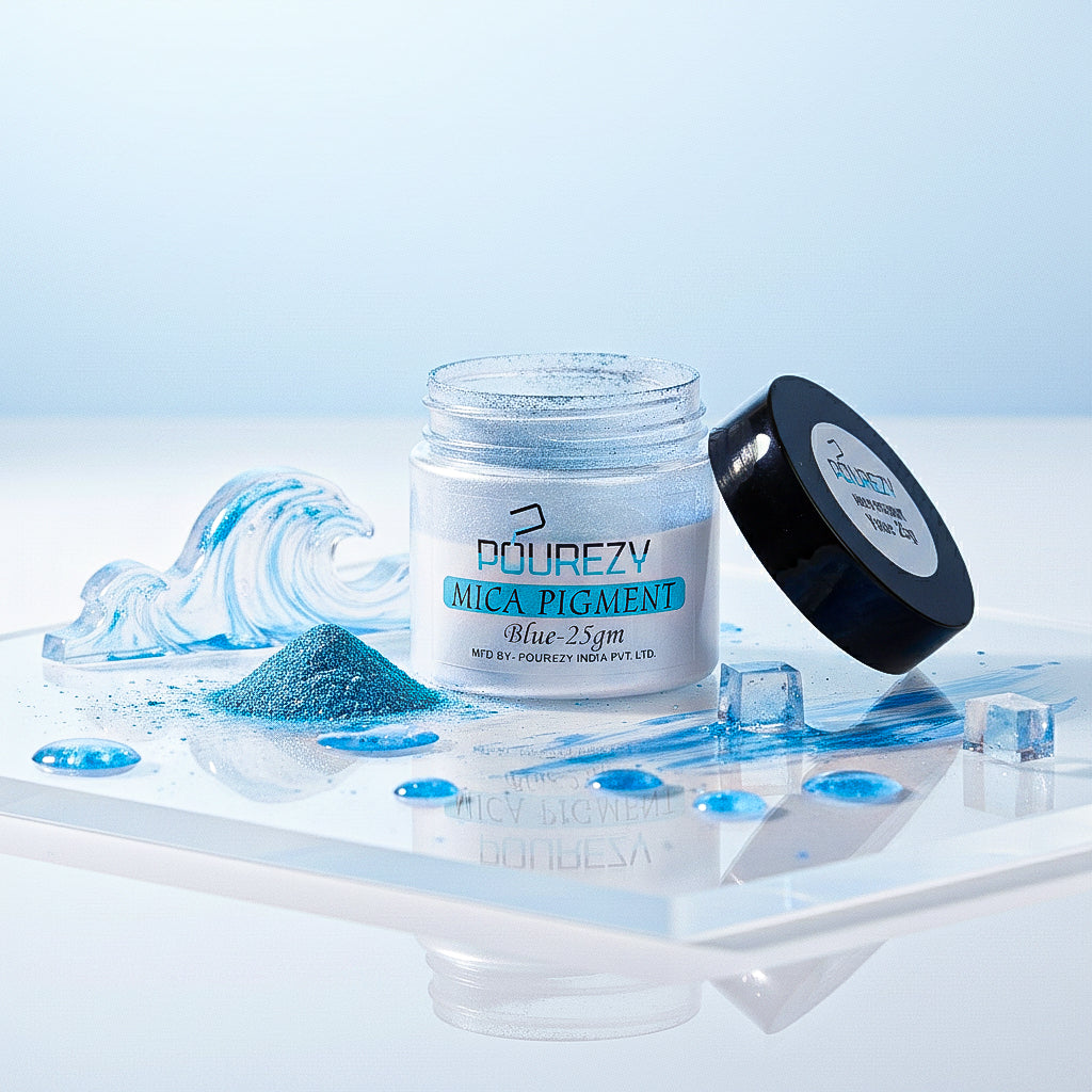 Pourezy Mica Pigment 25gm – Pearl White