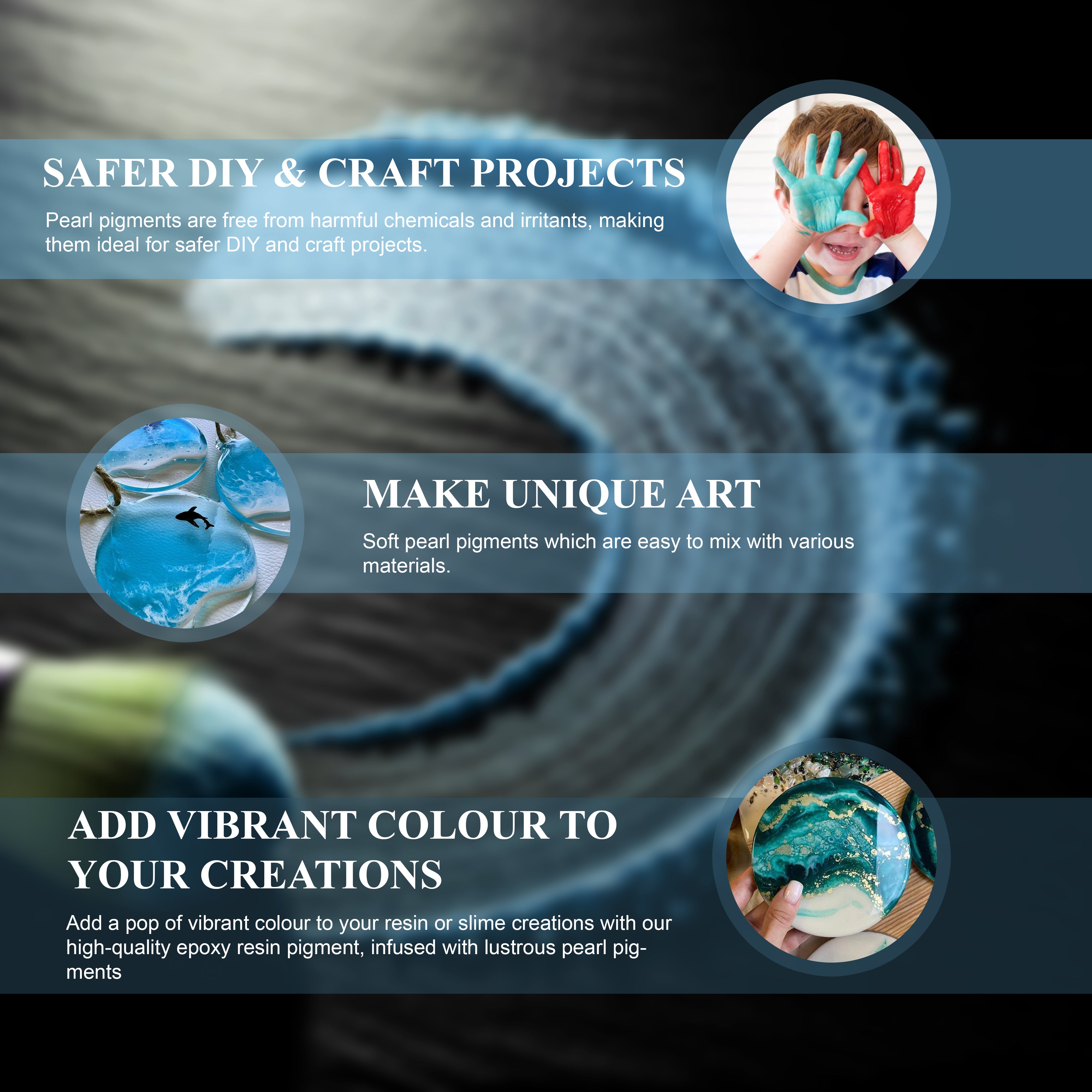 Pourezy Mica Pigment 25gm – Pearl White