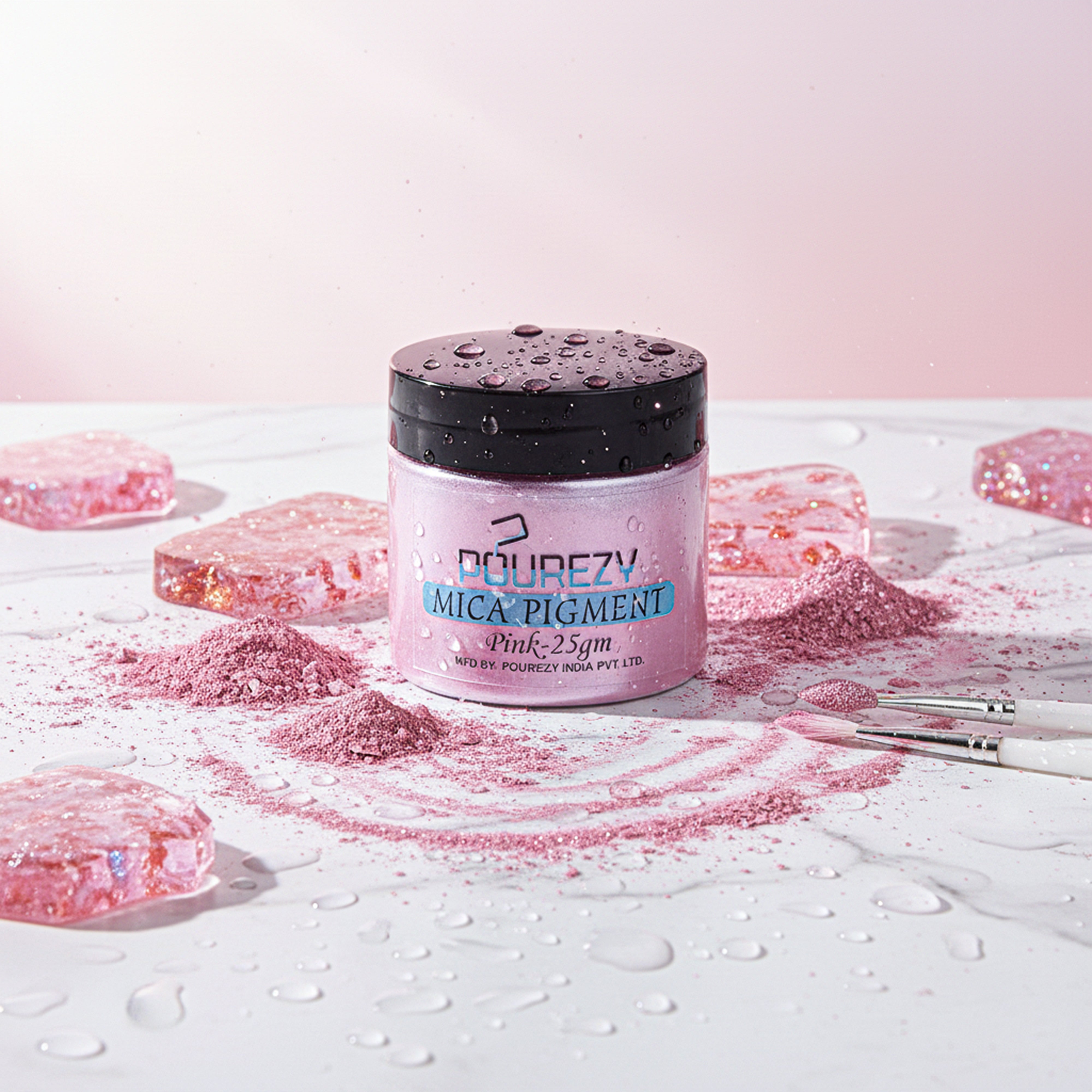 Pourezy Mica Pigment 25gm – Pink
