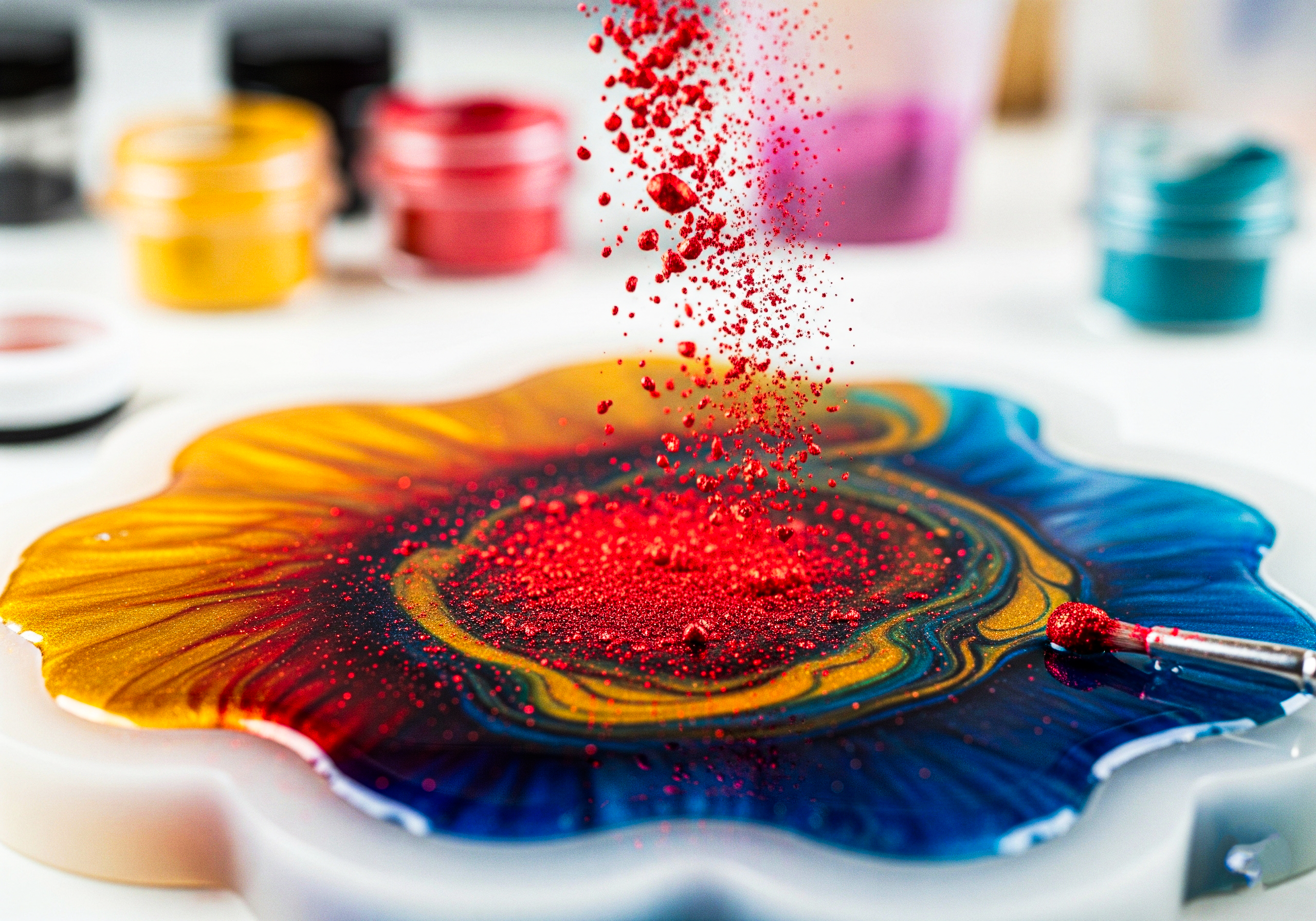 Pourezy Mica Pigment 25gm – Red