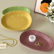 Oval Tray Ornaments Silicone Mould For Resin, Gypsum & Art Crafts Making