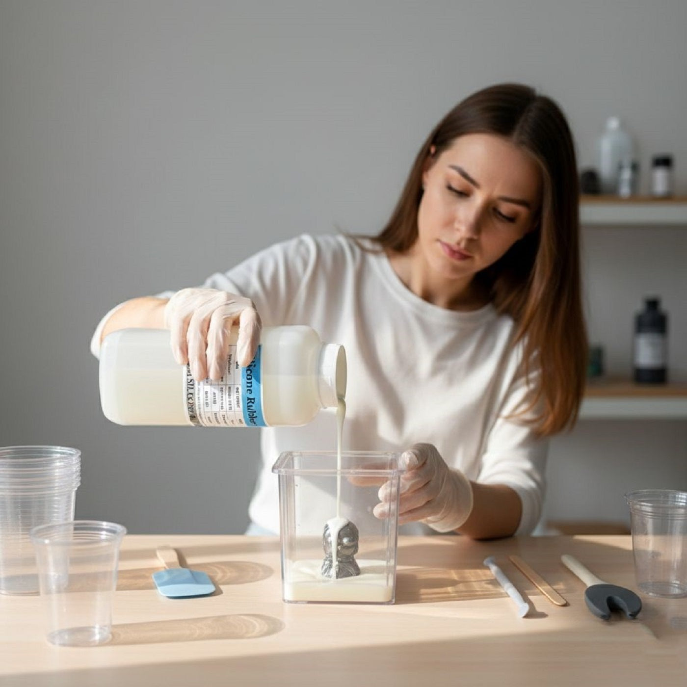 Pourezy Silicone Rubber Liquid Platinum - 2kg