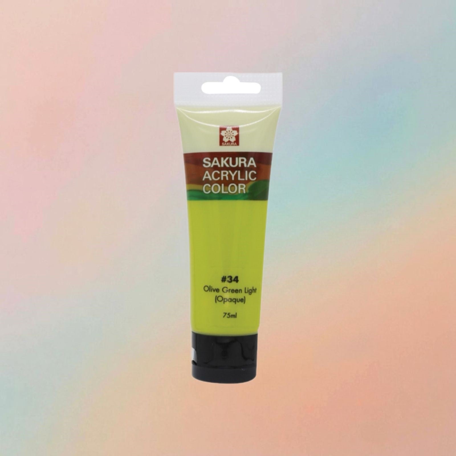 Sakura Acrylic Color 75ml Opaque Olive Green Light