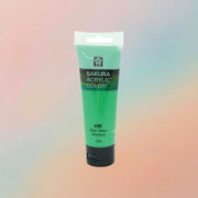 Sakura Acrylic Color 75ml Opaque Perm Green