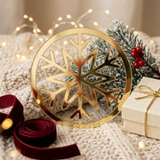 Snowflakes Acrylic Cutout For Resin Art & DIY Crafts - Gold/Silver/Black