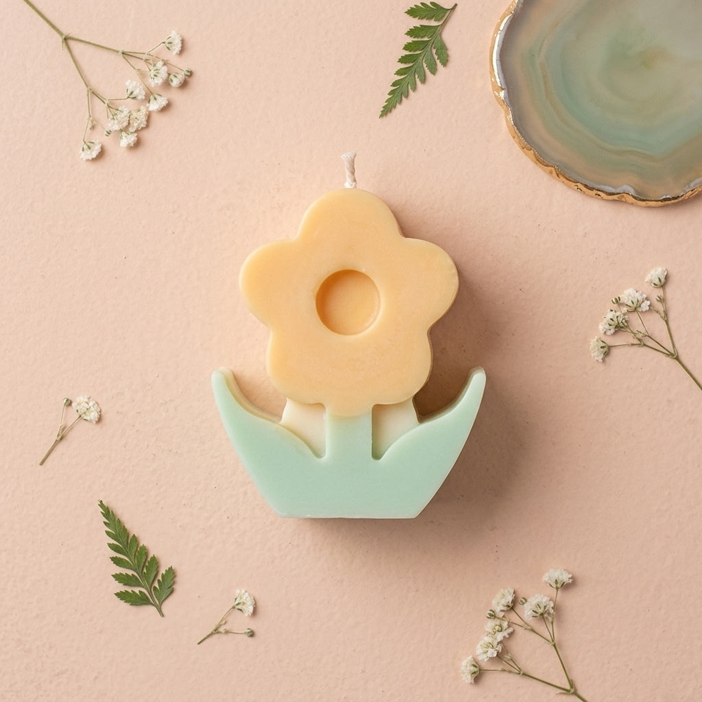 Tulip Sunflower Shape Fragrant Stone Mould