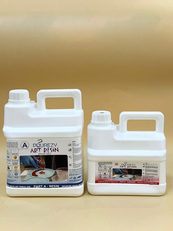 Pourezy Ultra Clear Epoxy Art Resin - 6Kg