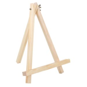 Treely Natural Wooden Tripod Easel Photo Painting Display Portable Tripod Holder Stand resin art world wood frame